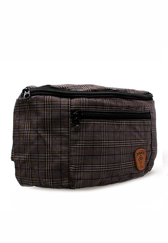 END-OK080/BAG-I-WAIST-SQUARELINE-NDRS-DIMGREY