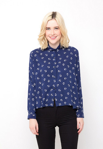 END-OK082/BLOUSE-R-LUCY-ANCHOR-MTF-BLUE-F