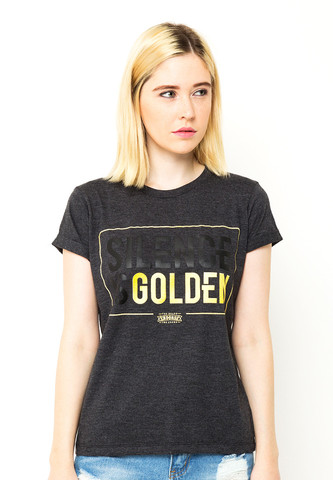END-OL011/TSHIRT-H-GOLDEN-MISTYBLACK-F