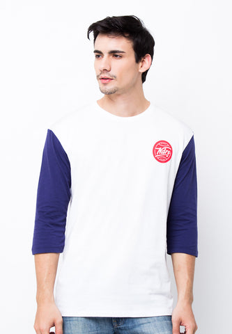 END-PA036/TSHIRT-B-RG-NDRS05-WHITEBLUE-M