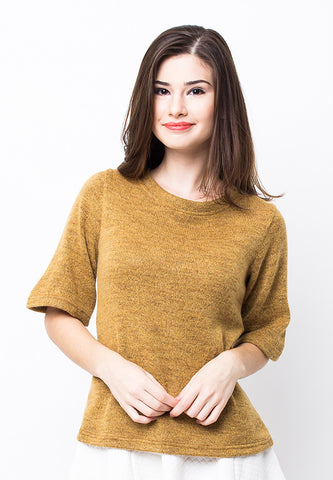 END-PB006/BLOUSE-R-AMELIA-KNIT-GOLDENROD-F