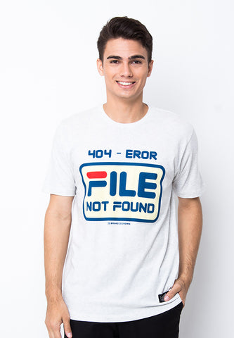 END-PB020/TSHIRT-WL-FILE-MISTYWHITE-M