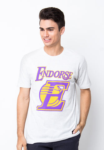 END-PB023/TSHIRT-WL-LAKERS-MISTYWHITE-M