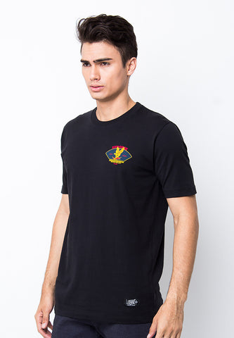 END-PB025/TSHIRT-WL-BIRD-BLACK-M