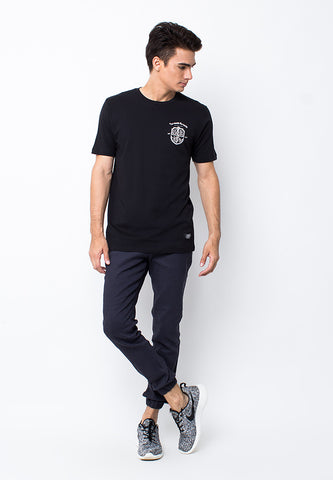 END-PB027/TSHIRT-WL-SHIELD-BLACK-M