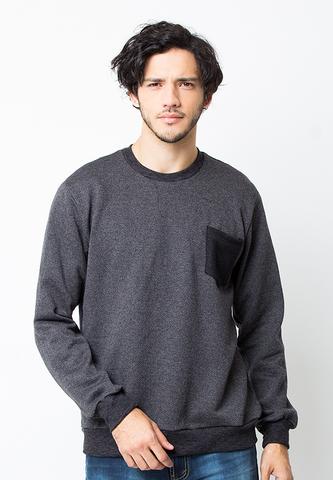 END-PC018/SWEATER-I-JORDAN-POCKET-MISTYBLACK-M