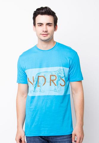 END-PE001/TSHIRT-B-WOLF-BLUE-M