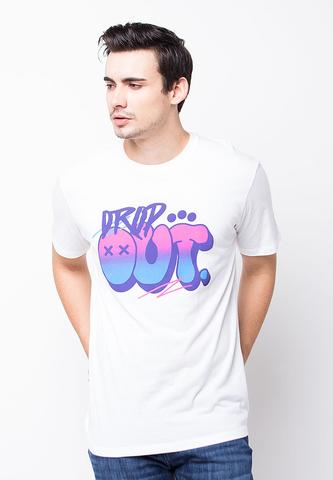 END-PE004/TSHIRT-B-DROPOUT-WHITE-M