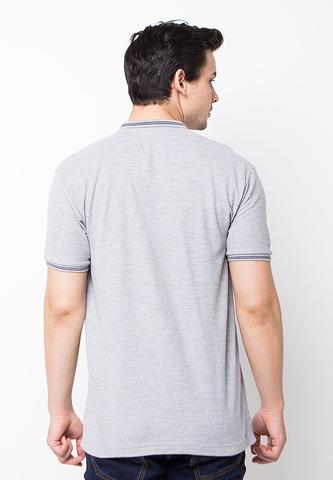 END-PE011/POLOSHIRT-E-ORIGAMIBIRD-MISTYGREY-M