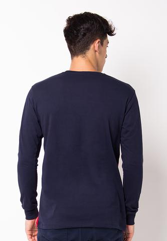 END-PF106/TSHIRT-WL-BRANDCROWN-D.BLUE-RED-M