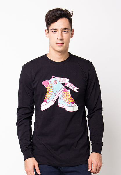 END-PF131/TSHIRT-H-LS-TEENAGEDREAM-BLACK-M