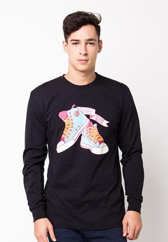 END-PF131/TSHIRT-H-LS-TEENAGEDREAM-BLACK-M