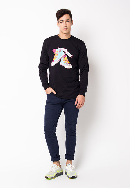 END-PF131/TSHIRT-H-LS-TEENAGEDREAM-BLACK-M