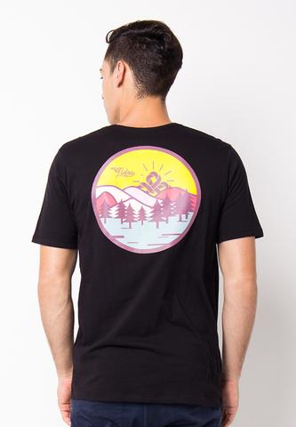 END-PG010/TSHIRT-WL-MOUNTAIN-BLACK-M