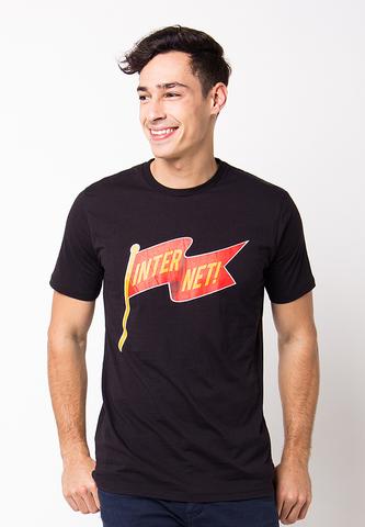 END-PG012/TSHIRT-B-INTERNET-BLACK-M