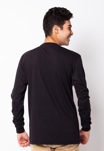 END-PH007/TSHIRT-H-LS-CHILDHOOD-BLACK-M