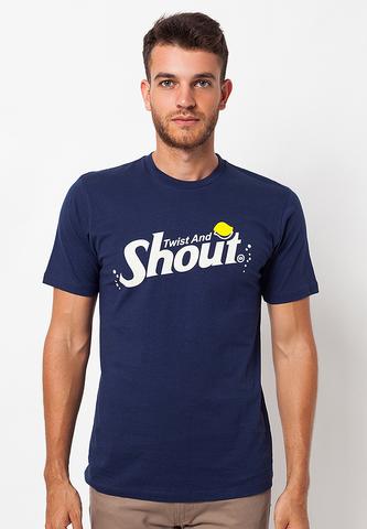 END-QA017/TSHIRT-WL-SHOUT-DARKBLUE-M