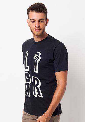 END-QA019/TSHIRT-WL-LIAR-BLACK-M