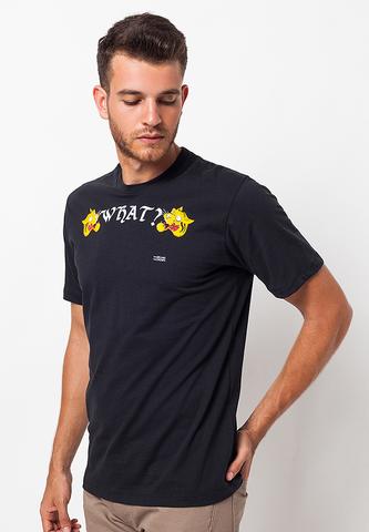 END-QA020/TSHIRT-WL-WHAT-BLACK-M