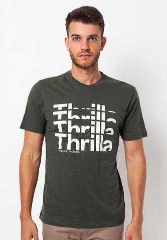 END-QA021/TSHIRT-WL-THRILLA-GREEN-M