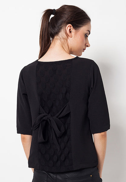 END-QC002/BLOUSE-R-REVECA-TL-BLACK-F