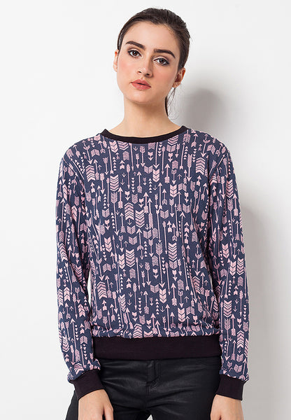 END-QC003/SWEATER-R-JACY-ARROW-BLUEPINK-F