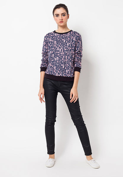 END-QC003/SWEATER-R-JACY-ARROW-BLUEPINK-F