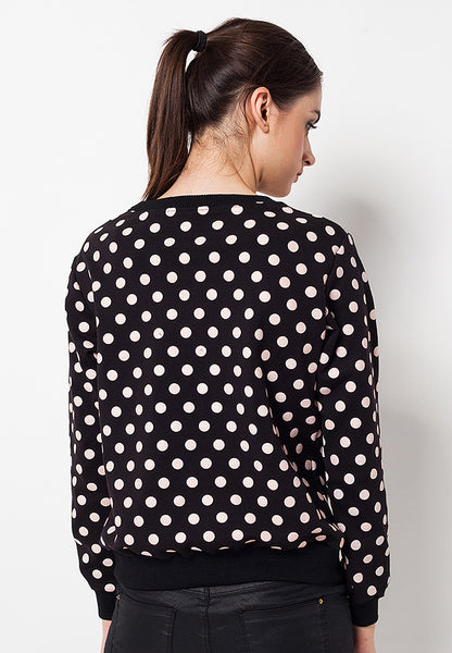 END-QC010/SWEATER-R-EMMA-POLKA-BLACK-F