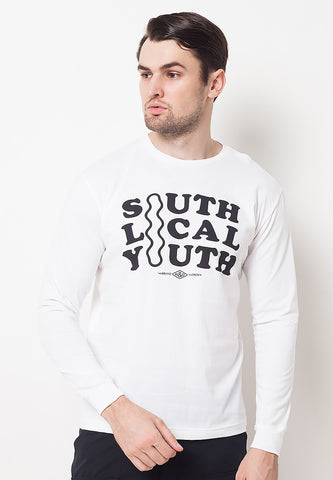 END-QF019/TSHIRT-E-LS-SOUTH-WHITE-M
