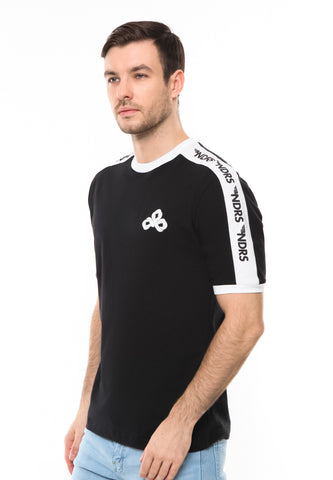 END-RD004/TSHIRT-E-NRDSSTRIPE-BLACK-M