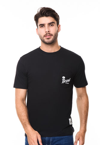 END-RE003/TSHIRT-SYN-BADGE-BLACK-M