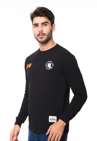 END-RE004/TSHIRT-LS-SYN-VETERAN-BLACK-M