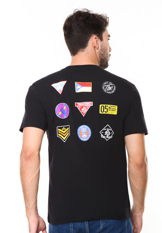 END-RE009/TSHIRT-SYN-LOGOS-BLACK-M