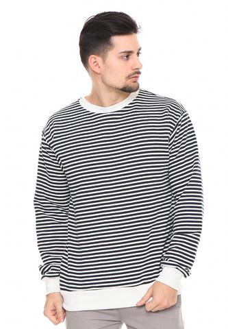 END-RF003/SWEATSHIRT INO HITAM PUTIH GARIS