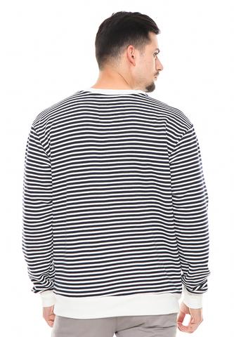 END-RF003/SWEATSHIRT INO HITAM PUTIH GARIS