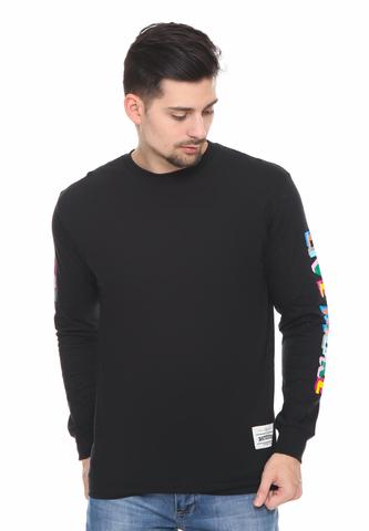 END-RF030/TSHIRT SYN LS THINKLESS BLACK M