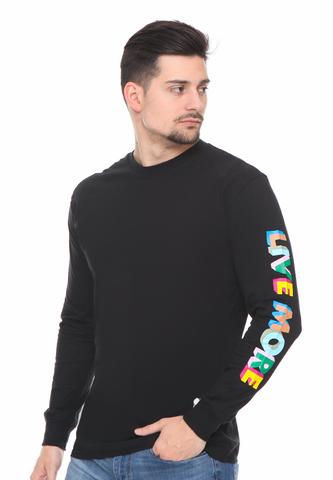 END-RF030/TSHIRT SYN LS THINKLESS BLACK M