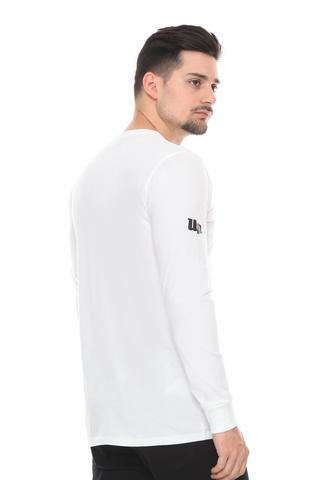END-RG004/TSHIRT LS SYN UPHIGH 2 WHITE M