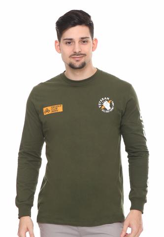 END-RF047/TSHIRT SYN LS VETERAN GREEN M