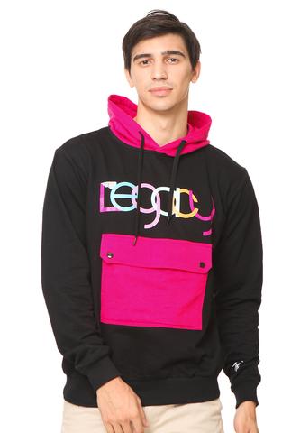 END-RG003 / SWEATER SYN LEGACY PINK BLCK M