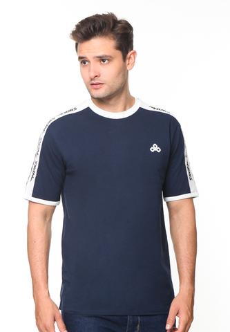 END-RG006/TSHIRT SYN NDRS STRIPE NAVY-M