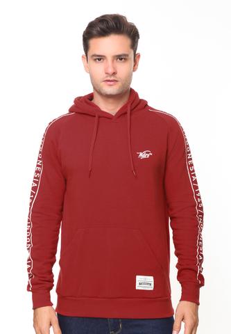 END-RH008/SWEATER ED RED45 HOODIE RED-M