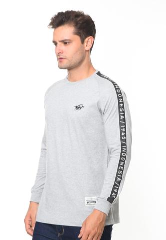END-RH011/TSHIRT ED NDRS 1945 LS GREY-M