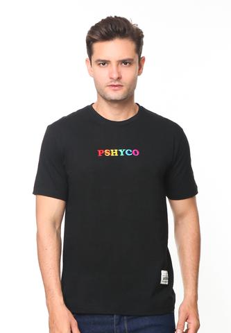 END-RH012/TSHIRT E PSHYCO BLACK-M