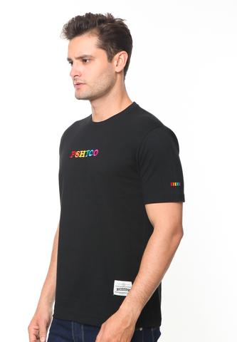 END-RH012/TSHIRT E PSHYCO BLACK-M