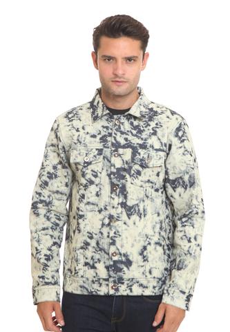 END-RI001/JACKET I DENIM WASH OFFWHITE M