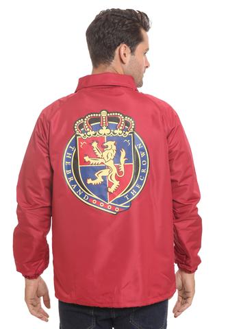 END-RI003/JACKET I COACH LION RED M