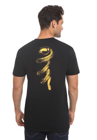 END-RI005/TSHIRT H SNAKE LOGO BLACK M