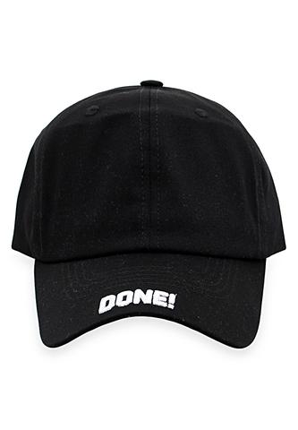 END-RK004/HAT DS DONE CHECKER BLACK