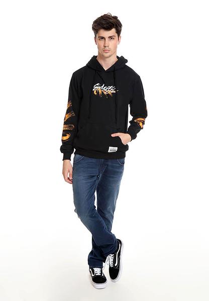 END-RK007/SWEATER HOODIE SNAKE BLACK M